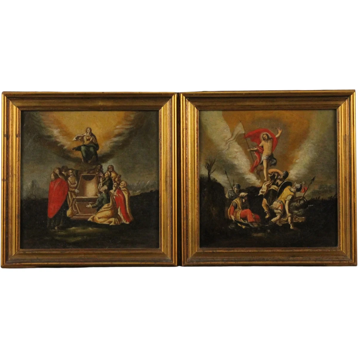 Scuola siciliana del secolo XVIII "Scene sacre"