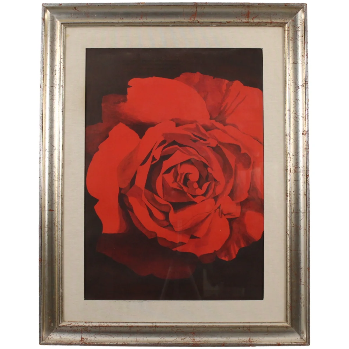 Mario Bardi (1922/1998) "Rosa rossa"
