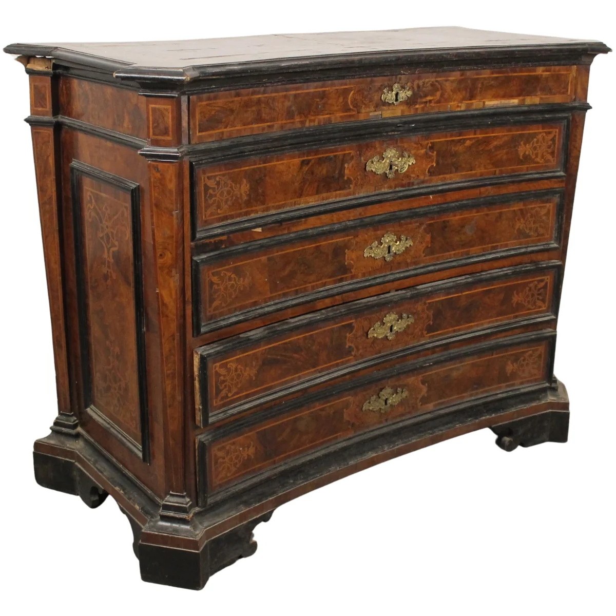 Grande cantarano a cinque cassetti