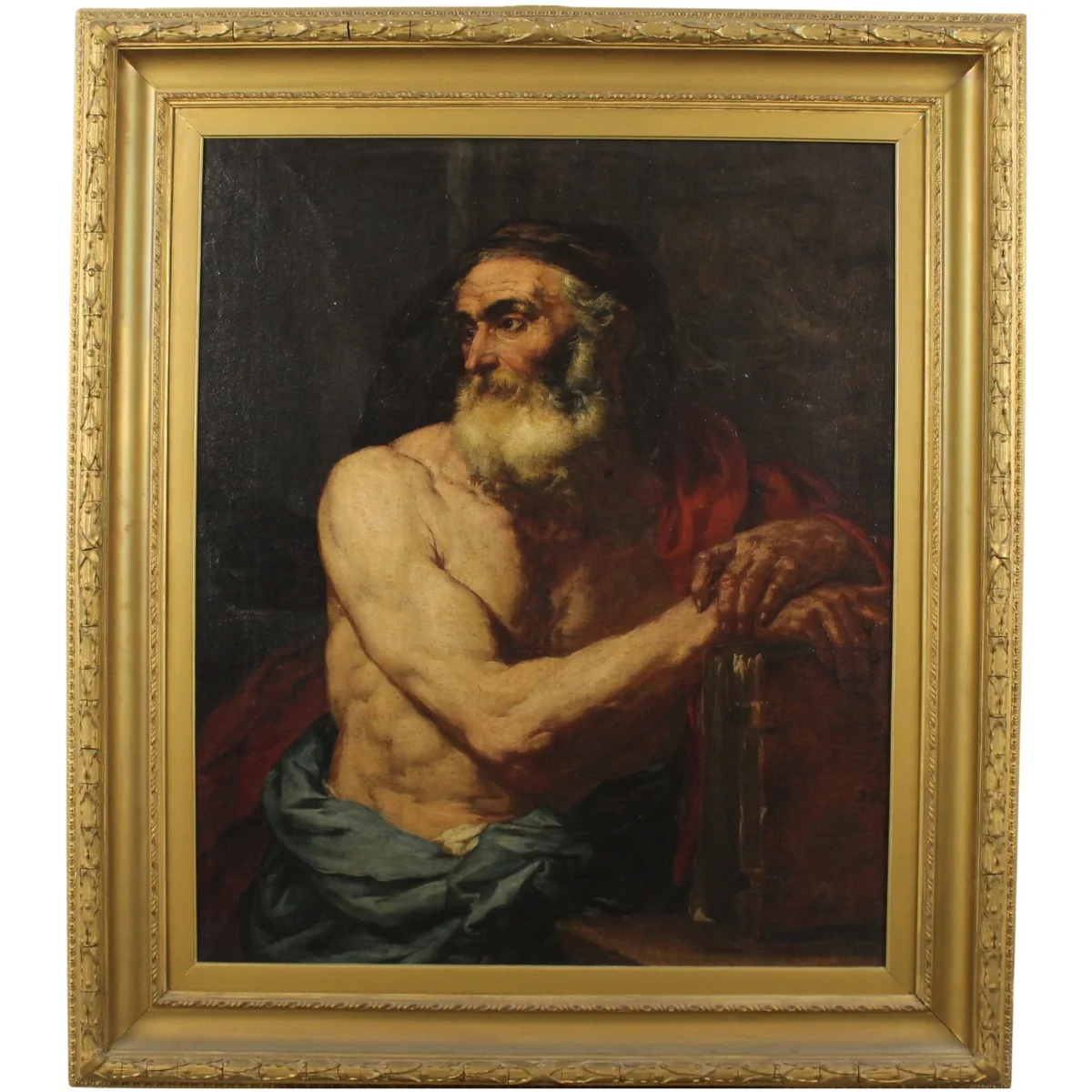 Giovan Battista Langetti (1635/1676) (attr.) "San Girolamo"
