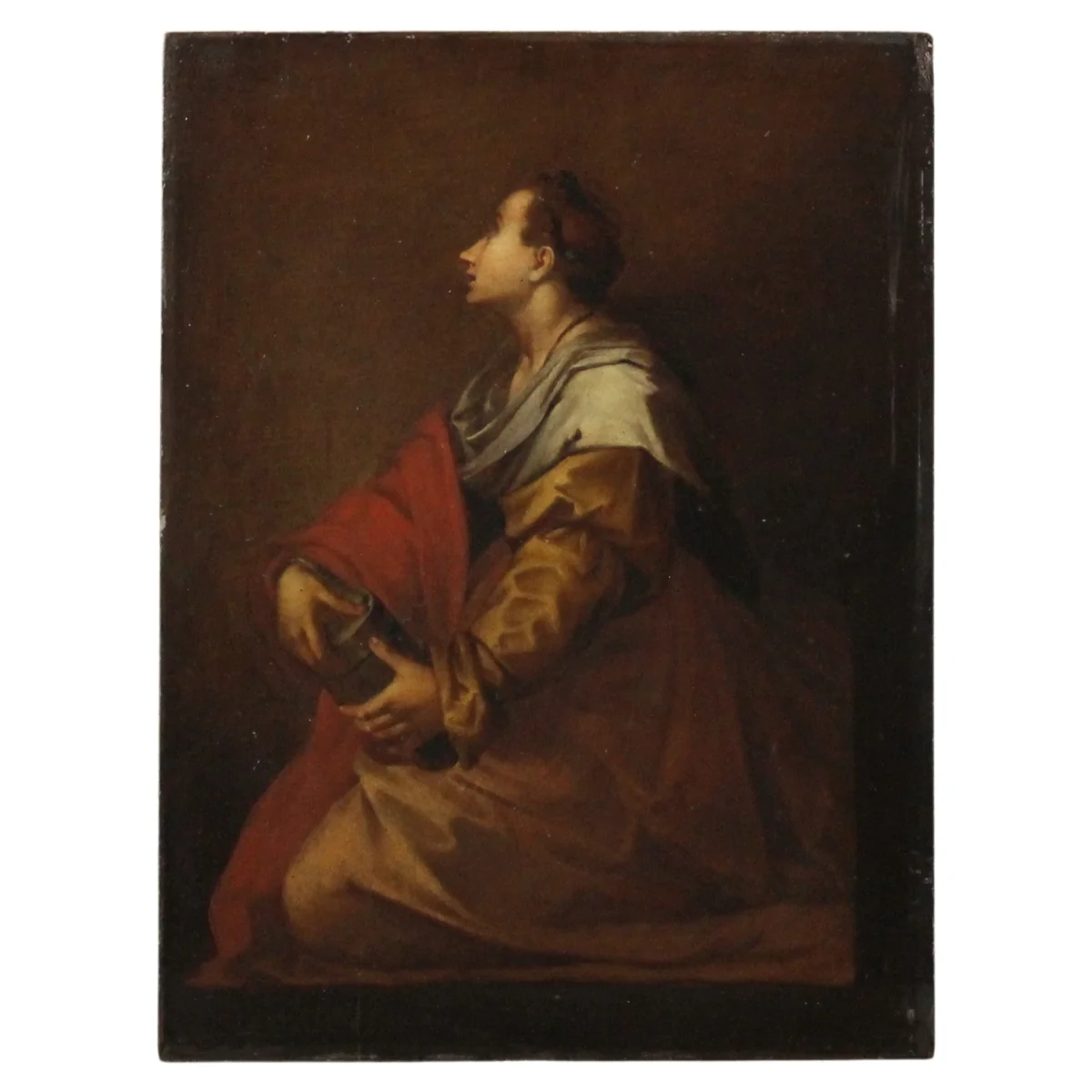 Scuola dell'Italia meridionale della fine del secolo XVIII "Figura di santa"