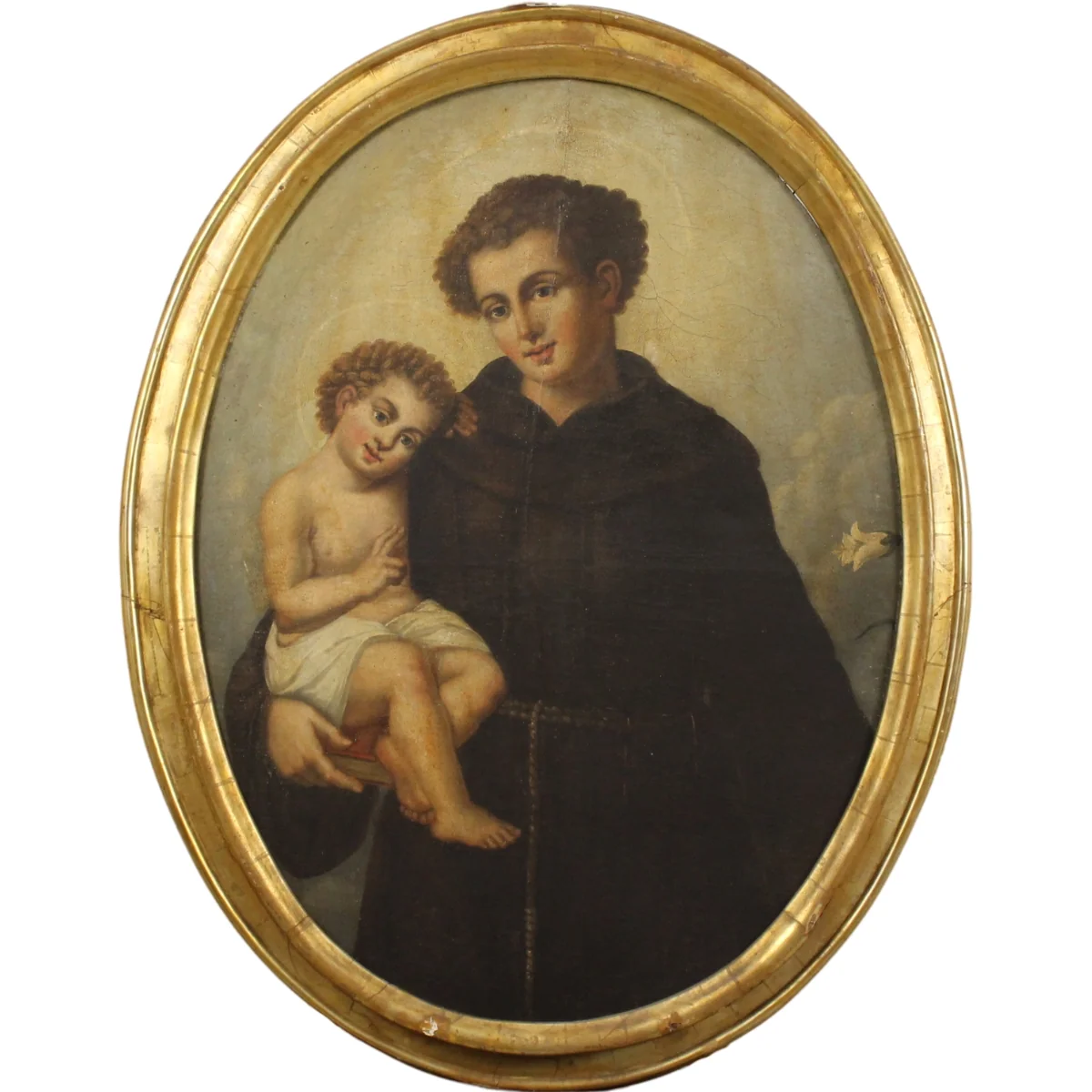 Scuola siciliana del secolo XVIII "Sant'Antonio con il Bambino"