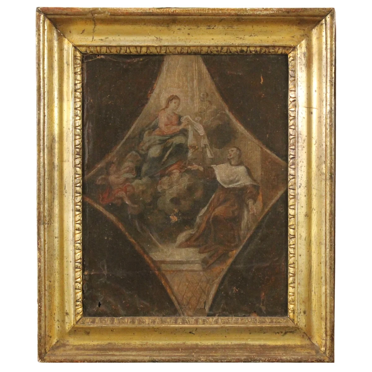 Pittore siciliano del secolo XVIII "Scena sacra"
