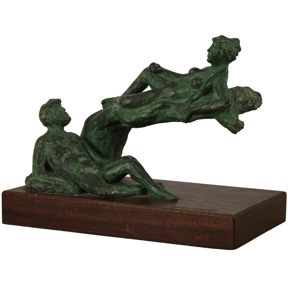 Salvatore Fiume (1915/1997) "Adamo ed Eva"