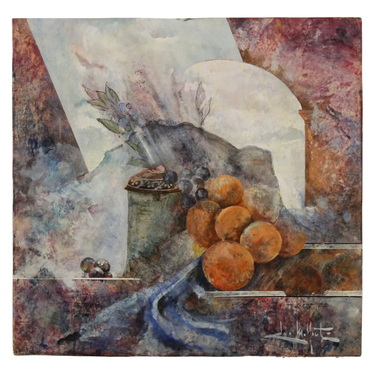 Paolo Milfanti (XX) "Astratto palermitano"