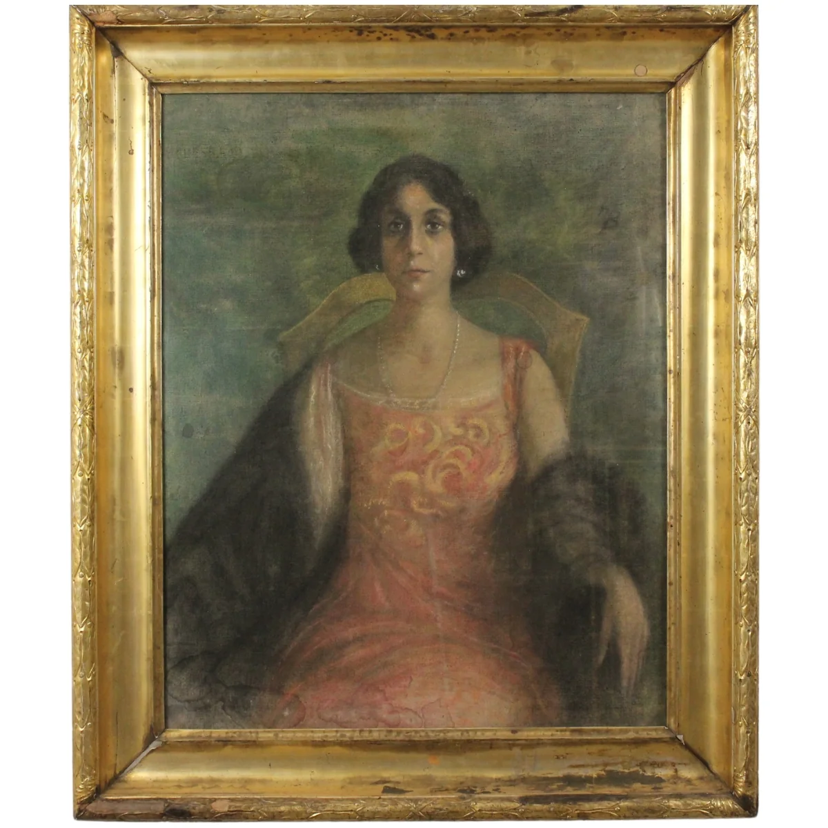 Jule Van Biesbroeck (1873/1965) (attr) "Figura femminile"