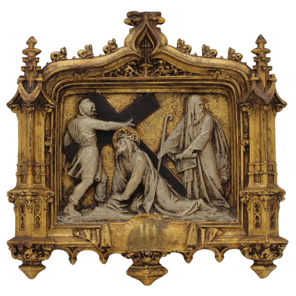 Stazione della Via Crucis n° III